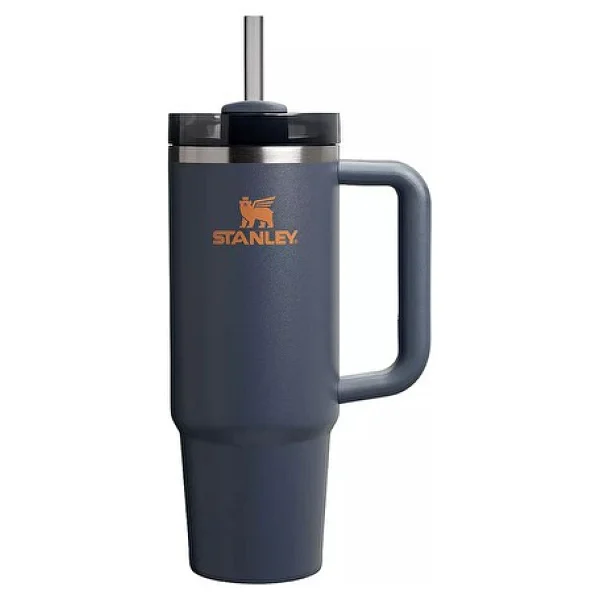 Stanley Quencher Lacivert 0.89 Lt Pipetli Termos Bardak - Görsel 3
