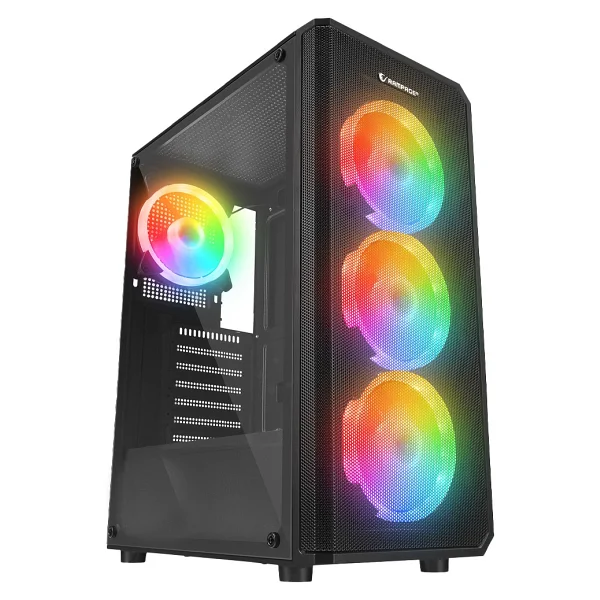 Rampage Helios Mesh Rainbow Fanlı 650 W Atx Oyuncu Kasası - Görsel 9