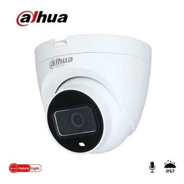 Dahua Dh-Ipc-1230v-Sa Fullcolor Mikrofonlu 2mp 2.8mm Ip Kamera Dome - Görsel 2