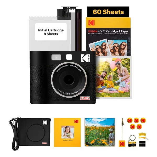 Kodak Mini Shot 4 Era Siyah Instant Fotoğraf Makinesi - Görsel 5