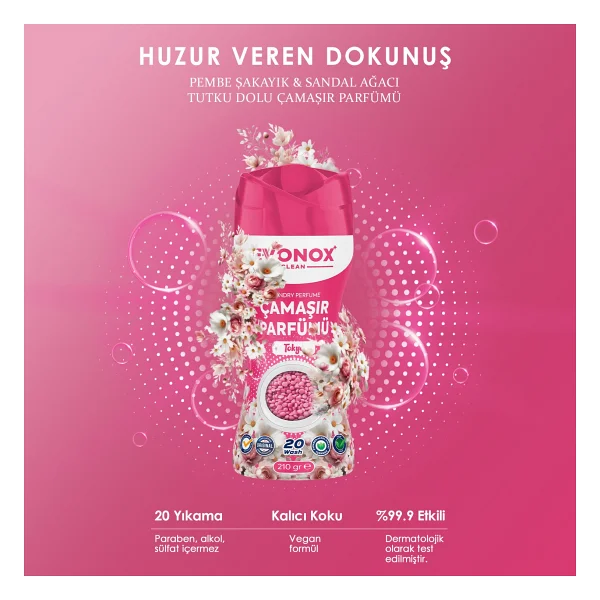 Evonox Clean Tokyo Çamaşır Parfümü 210 Gr - Görsel 2