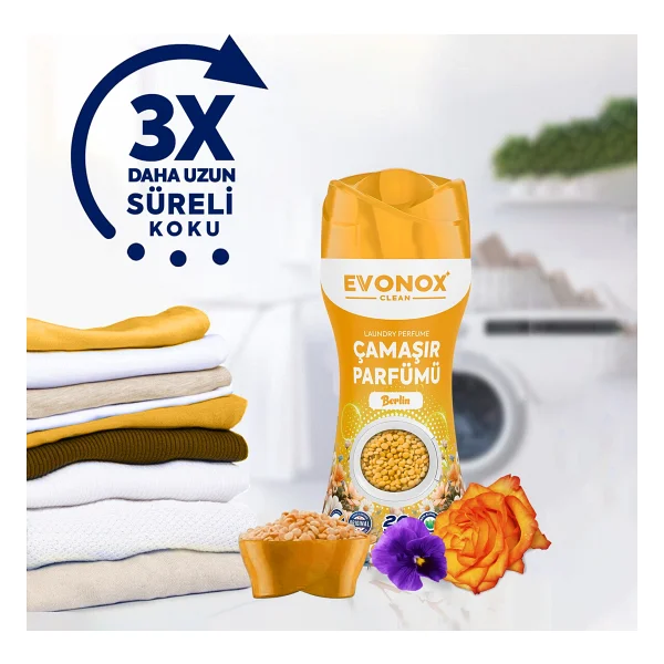 Evonox Clean Berlin Çamaşır Parfümü 210 Gr - Görsel 4