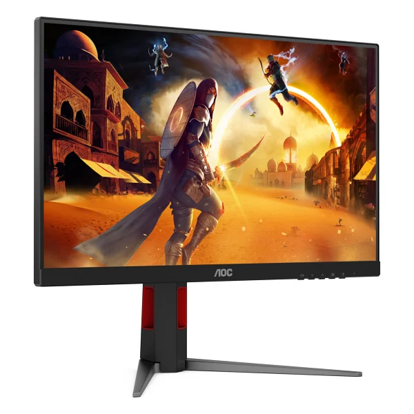 Aoc 24g4ha 23.8" 0.5 Ms Full HD Pivot Ips 200 Hz Oyuncu Monitörü - Görsel 2