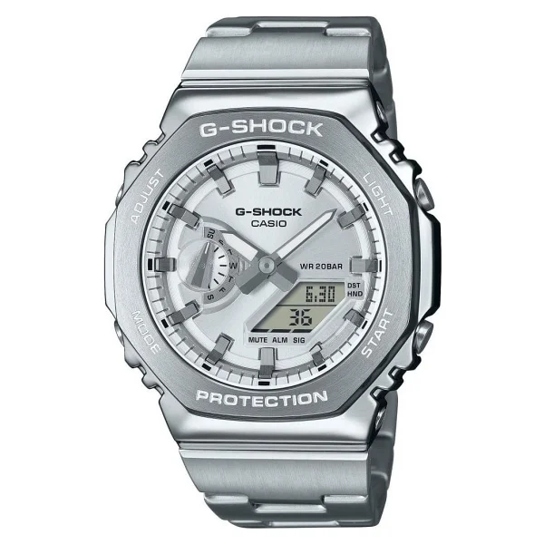Casio G-Shock Gm-2110d-7adr Gümüş Erkek Kol Saati - Görsel 7