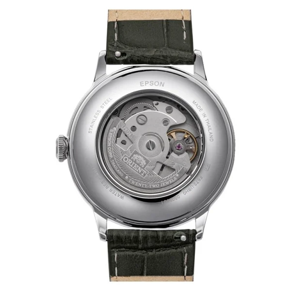 Orient Bambino Ra-Ac0025n30b Yeşil-Krem Erkek Kol Saati - Görsel 9