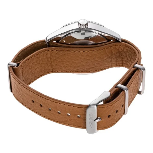 Orient Mako 40 Ra-Ac0q05p10b Deri Kordon Kahverengi Erkek Kol Saati - Görsel 5