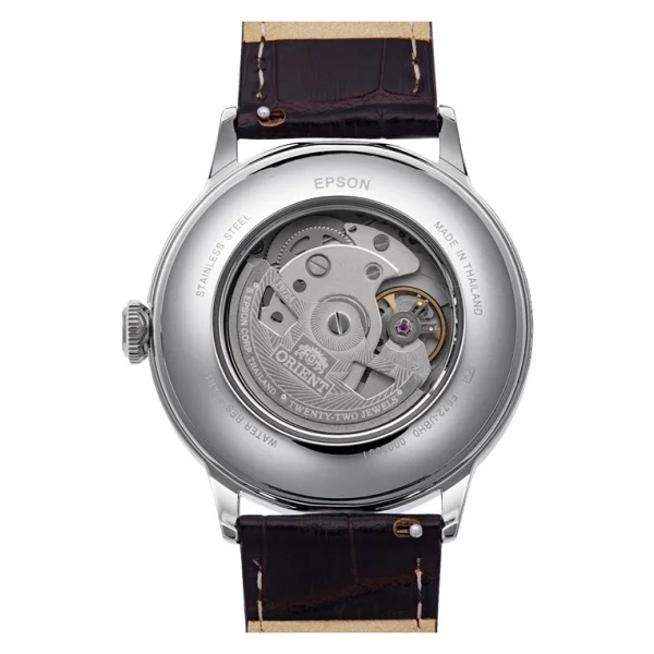Orient Bambino Ra-Ac0026r30b Kahverengi-Bordo Erkek Kol Saati - Görsel 3