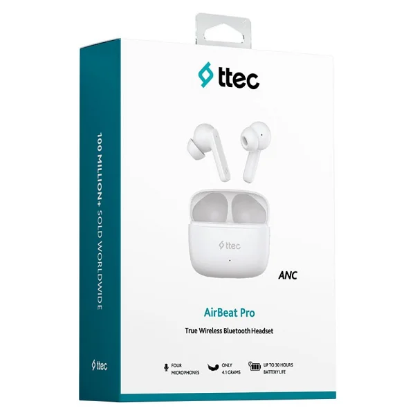 Ttec AirBeat Pro 2KM154 ANC TWS Kulak İçi Bluetooth Kulaklık - Görsel 7