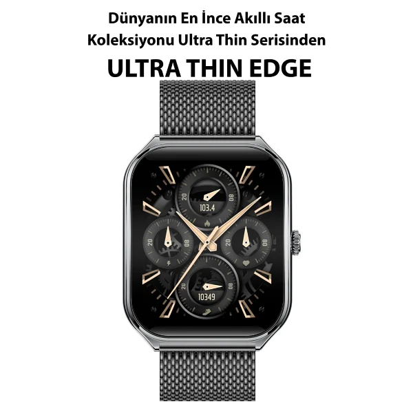 Logia Ultra Thin Edge Akıllı Saat - Görsel 2