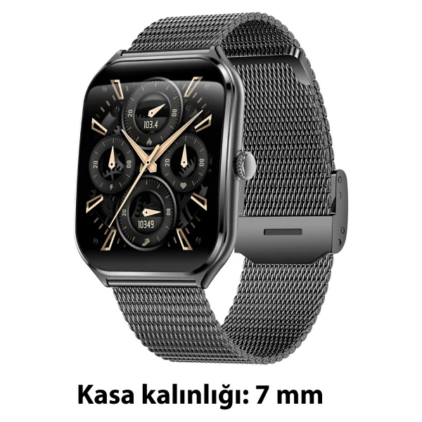 Logia Ultra Thin Edge Akıllı Saat - Görsel 4