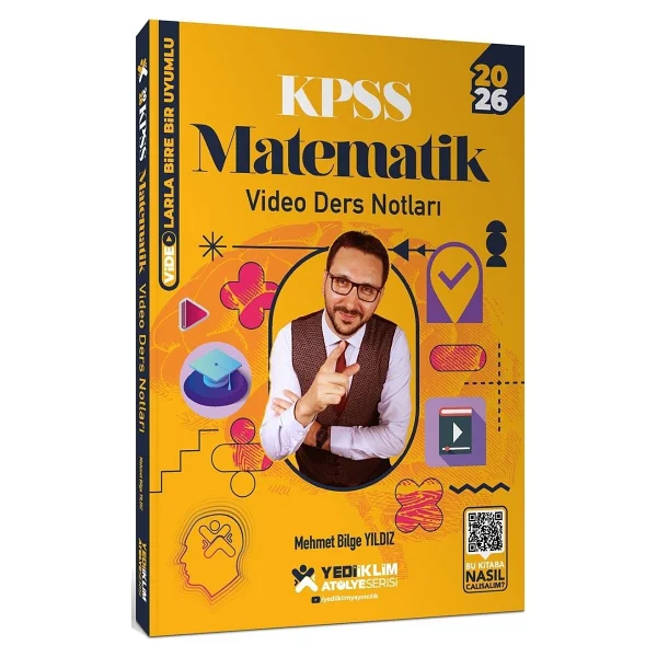 Yediiklim Yayınları 2026 Kpss Atölye Serisi Genel Yetenek Matematik Video Ders Notları - Görsel 2