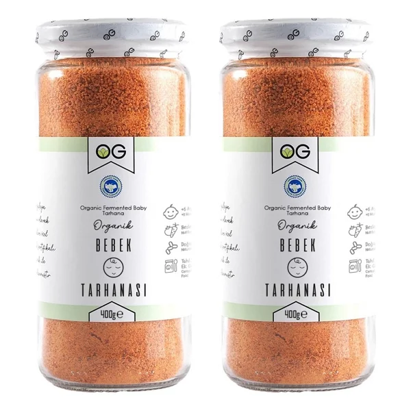 Og Natural 2'li Organik Bebek Tarhanası +6 Ay - Görsel 3