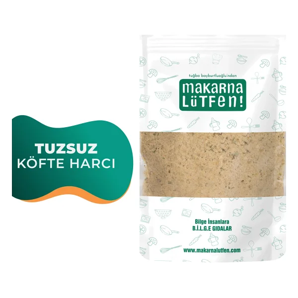 Makarna Lütfen Tuzsuz Köfte Harcı 180 Gr - Görsel 3