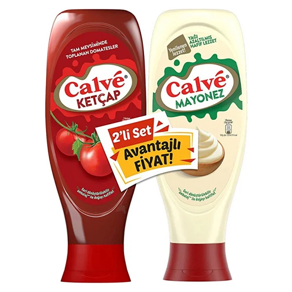 Calve Ketçap 610 Gr + Light Mayonez 540 Gr - Görsel 3