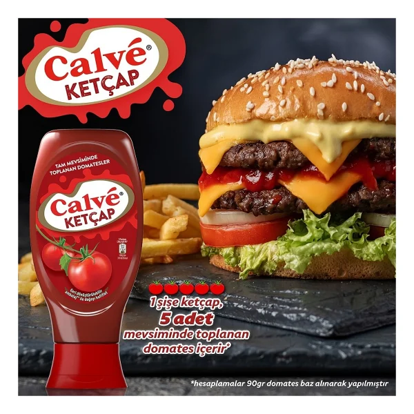 Calve Ketçap 610 Gr + Light Mayonez 540 Gr - Görsel 2