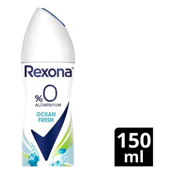 Rexona %0 Alüminyum Ocean Fresh 150 Ml Kadın Deodorant - Görsel 3