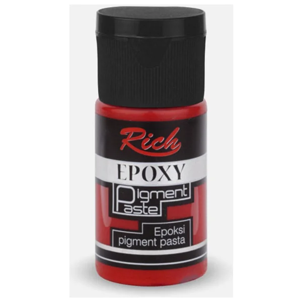 Rich Epoksi Pigment Pasta Bayrak Kırmızı 20 Cc - Görsel 2