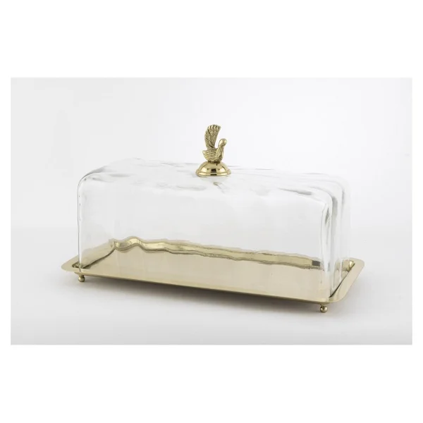Mikasa Moor Gold Dik Cam Kapaklı Sunumluk 35x17x20cm - Görsel 3
