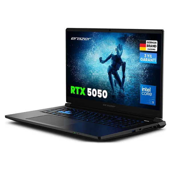 Erazer Scout 17 E1 Md600006-R32 Intel Ultra 5 210h 32gb RAM 1tb SSD Rtx5050 17" 144hz FHD Ips Freedos Oyuncu Laptop - 1 TB - 32 GB - Görsel 3