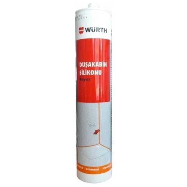 Würth 310 Ml Beyaz Duşakabin Silikonu - Görsel 2