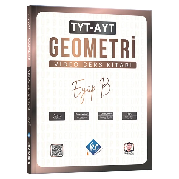Kr Akademi Yayınları Eyüp B. Tyt-Ayt Geometri Video Ders Kitabı - Görsel 3