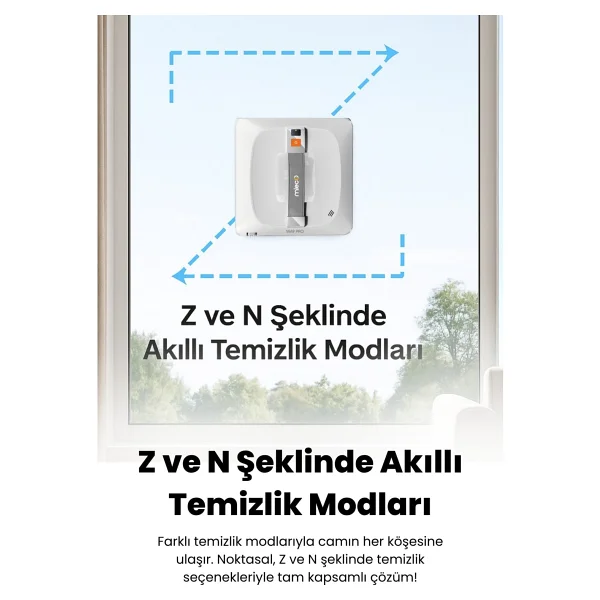 Mieco Wa9 Pro Cam Silme Robotu - Görsel 4