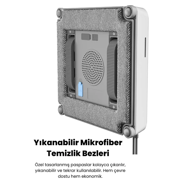 Mieco Wa9 Pro Cam Silme Robotu - Görsel 7