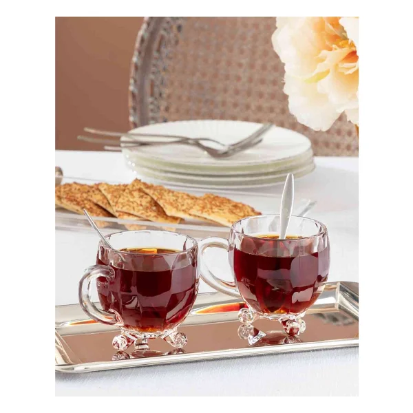 Madame Coco Priour 4'lü Çay Fincanı - Görsel 3