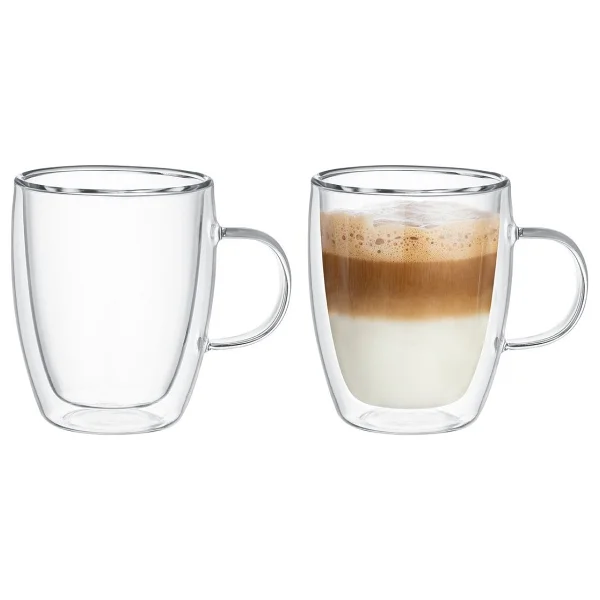 Madame Coco Lusignan Çift Camlı 270 Ml Bardak - Görsel 3