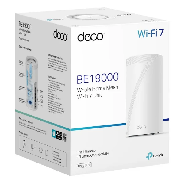 Tp-Link Deco Be85 19000 Mbps Router - Görsel 6