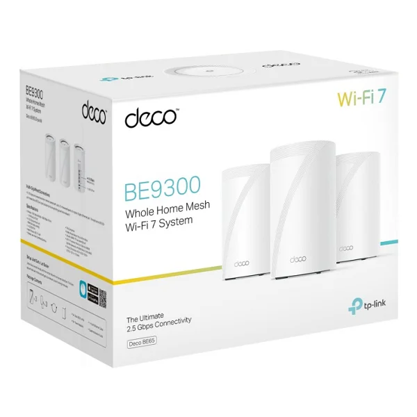 Tp-Link Deco Be65 9300 Mbps 3'lü Router - Görsel 7