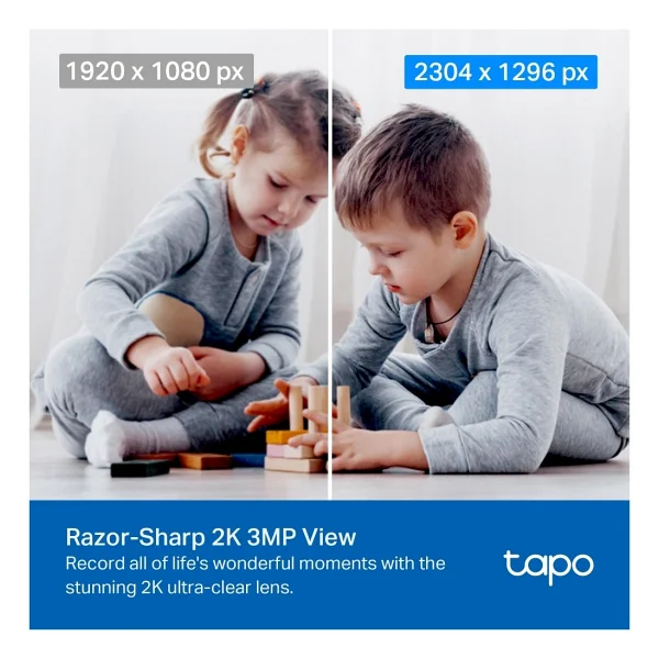 Tp-Link Tapo C210 3 Mp 2k Ip Wi-Fi Güvenlik Kamerası - Görsel 3