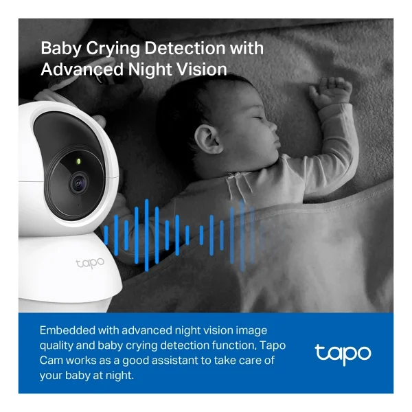 Tp-Link Tapo C210 3 Mp 2k Ip Wi-Fi Güvenlik Kamerası - Görsel 5