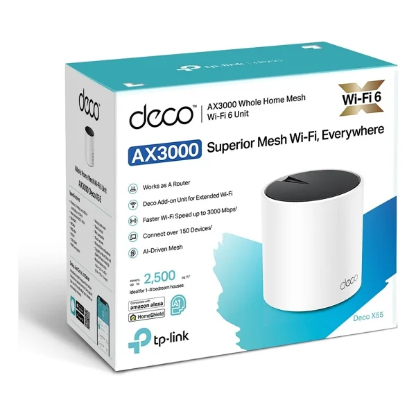 Tp-Link Deco X55 3000 Mbps Router - Görsel 7