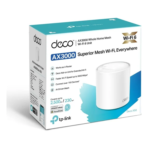 Tp-Link Deco X50 3000 Mbps Router - Görsel 3