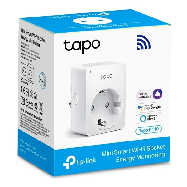 Tp-Link Tapo P110 Mini Wi-Fi Akıllı Priz - Görsel 2