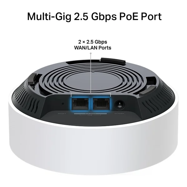 Tp-Link Deco X50-Poe 3000 Mbps 3'lü Router - Görsel 8