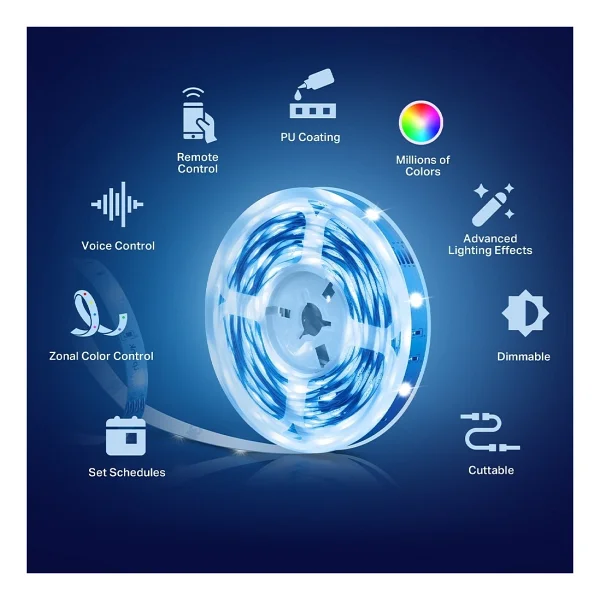 Tp-Link Tapo L920-5 Şerit LED - Görsel 7