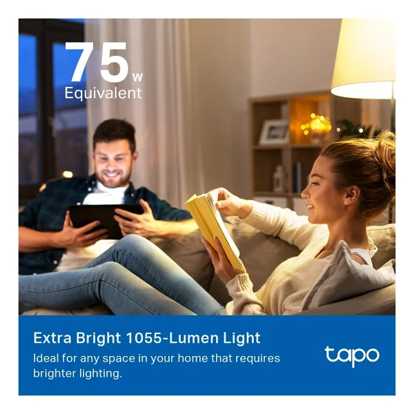 Tp-Link Tapo L535e 8.6 W-75 W E27 RGB Akıllı LED Ampul - Görsel 4