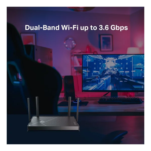 Tp-Link Archer Be230 5 Port 3600 Mbps Router - Görsel 6