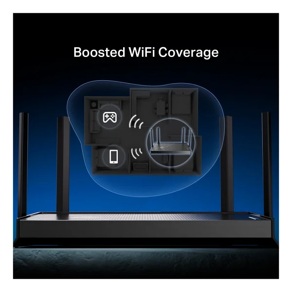 Tp-Link Archer Be230 5 Port 3600 Mbps Router - Görsel 8