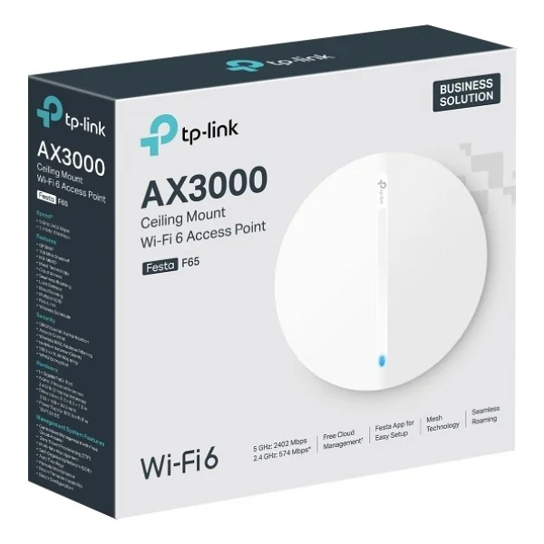 Tp-Link Festa F65 Tavan Tipi 3000 Mbps Access Point - Görsel 5