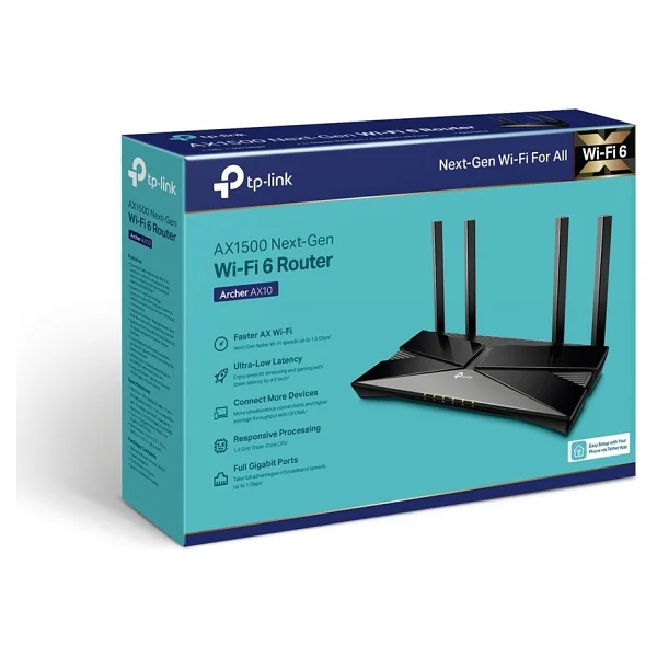 Tp-Link Archer Ax10 Ax1500 1500 Mbps Router - Görsel 4