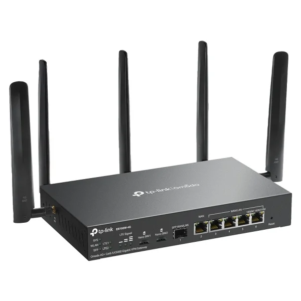 Tp-Link Omada Er706w-4g 3000 Mbps Mobil Modem - Görsel 8