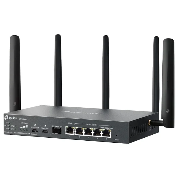 Tp-Link Omada Er706w-4g 3000 Mbps Mobil Modem - Görsel 9