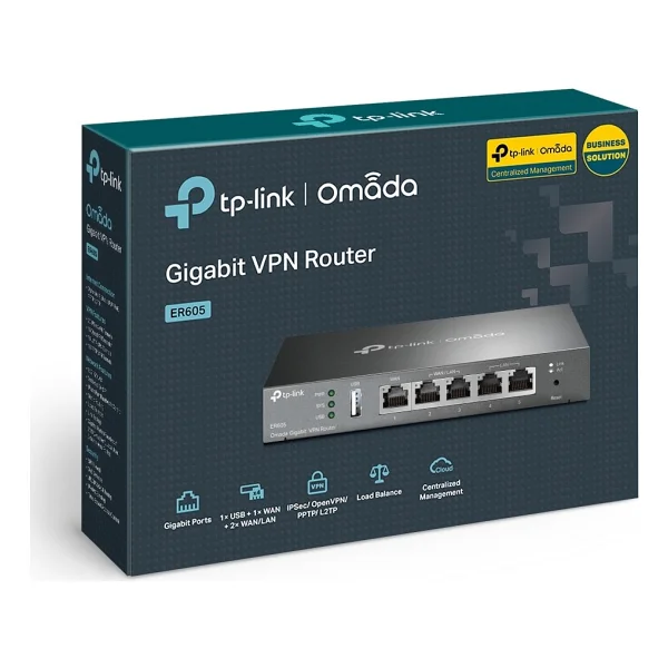 Tp-Link Omada Er605 Tl-R605 Router - Görsel 10