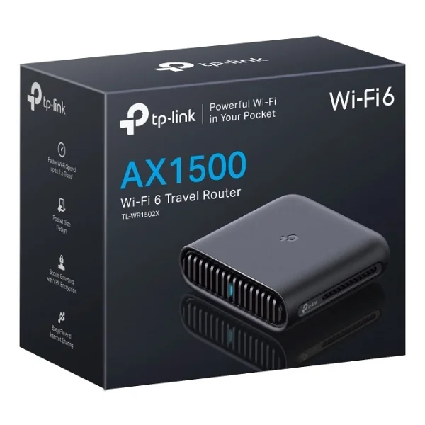 TP-Link TL-WR1502X AX1500 2 Port 1500 Mbps Router - Görsel 5