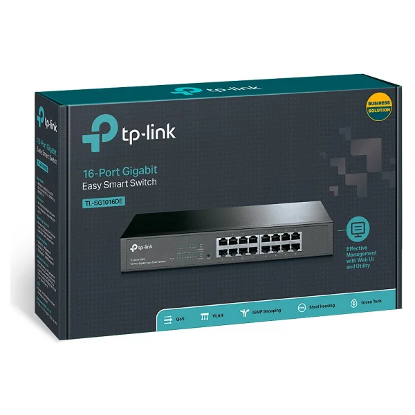 Tp-Link Tl-Sg1016de 16 Port 10/100/1000 Mbps Gigabit Switch - Görsel 4