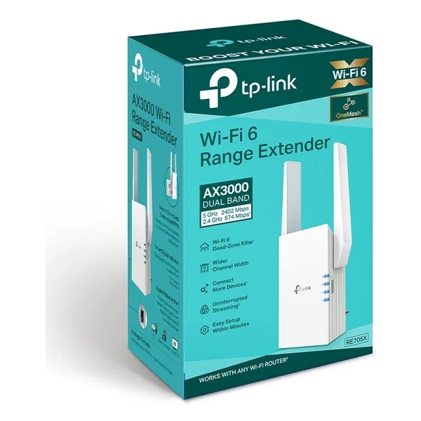 Tp-Link Re705x Ax3000 Wi-Fi Güçlendirici - Görsel 10