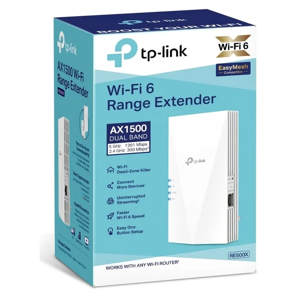 Tp-Link Re500x 1500 Mbps Wi-Fi Güçlendirici - Görsel 8